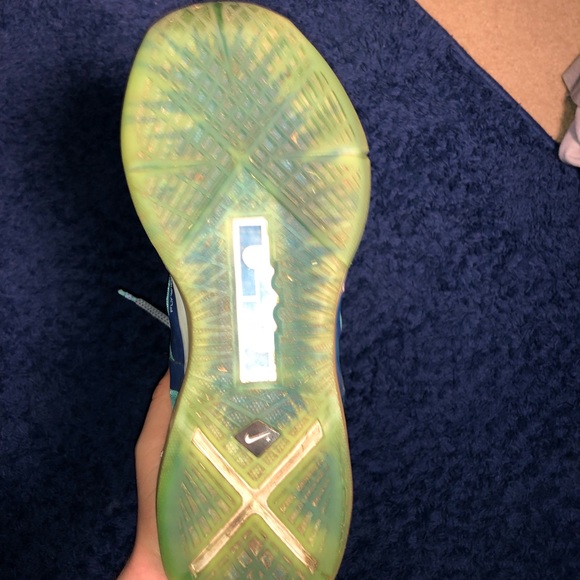 Nike Lebron 10 “Blue Diamond” Size 9 - Picture 4 of 7